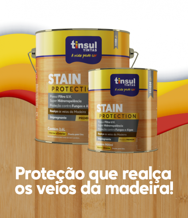 Stain Protection - Proteção que realça a madeira